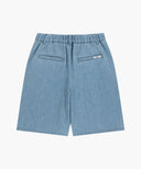 M MARINE DENIM EASY SHORTS IN LIGHT BLUE image 7