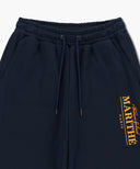REGULAR LOGO SWEAT PANTS IN NAVY
