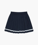 KIDS W MARINE PLEATED SKIRT IN NAVY image 7