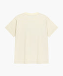 CLASSIC LOGO TEE IN CREAM image 7