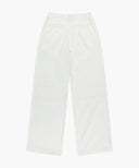 W SUMMER WIDE FIT DENIM PANTS IN WHITE image 10