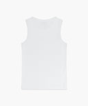 W RIBBON CLASSIC LOGO SLEEVELESS IN WHITE image 7