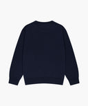 KIDS CITRON KNIT PULLOVER IN NAVY image 7