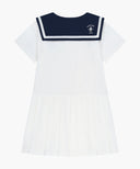 KIDS W SAILOR MARINE DRESS IN WHITE image 7