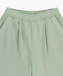 OUTLINE CLASSIC LOGO DYEING BERMUDA SWEAT SHORTS IN MINT image 7