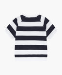 KIDS RAGLAN SHORT SLEEVE SWEATSHIRT IN STRIPE image 7