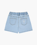 KIDS W DENIM SHORTS IN LIGHT BLUE image 7