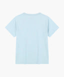 W CLASSIC LOGO TEE IN ICE BLUE image 7