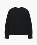 DOODLE BEAR KNIT PULLOVER IN NAVY image 7
