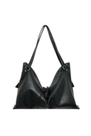 WIDE NEMO BIG SHOULDER BAG IN BLACK image 9