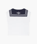 KIDS SAILOR AEROCOOL TEE IN WHITE image 8