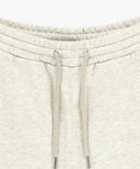 CLASSIC LOGO SWEAT SHORTS IN OATMEAL image 10
