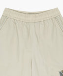 KIDS BEAR CLASSIC LOGO SHORTS IN BEIGE image 8