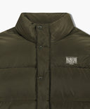 CLASSIC LOGO DOWN JACKET IN KHAKI image 12