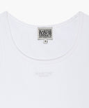 W REGULAR LOGO SLEEVELESS IN WHITE image 8