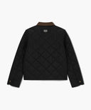W DETACHABLE QUILTING JACKET IN BLACK image 8