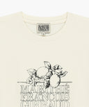 AEROCOOL LEMON CLASSIC LOGO TEE IN IVORY image 8