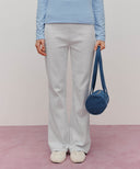 CLASSIC LOGO MINI DUFFLE BAG IN BLUE image 8
