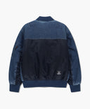 MARITHE X ALPHA INDUSTRIES MA-1 JUMPER IN BLUE image 8