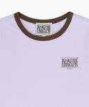 KIDS SMALL CLASSIC LOGO RINGER TEE IN LIGHT PURPLE image 8