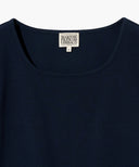 W BASIC CROP TEE IN NAVY image 8