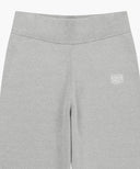 W CLASSIC LOGO KNIT PANTS IN HEATHER GREY image 8