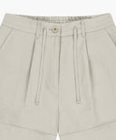 W EASY LINEN SHORTS IN LIGHT BEIGE image 8
