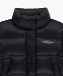 W BASIC CROP DOWN JACKET IN BLACK image 8