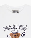 KIDS MARINE BEAR REGEN TEE IN WHITE image 8