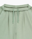 OUTLINE CLASSIC LOGO DYEING BERMUDA SWEAT SHORTS IN MINT image 8