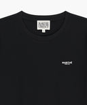 W SMALL REGULAR LOGO TEE IN BLACK image 8