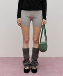 CLASSIC LOGO MINI DUFFLE BAG IN GRAY KHAKI image 8