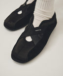 W BANDING FLATS SNEAKERS IN BLACK image 11