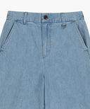 M MARINE DENIM EASY SHORTS IN LIGHT BLUE image 8