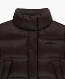 W BASIC CROP DOWN JACKET IN BURGUNDY image 8