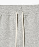 W BASIC SWEAT SHORTS IN LIGHT HEATHER GREY image 13
