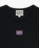 W RIBBON CLASSIC LOGO SLEEVELESS IN BLACK image 8