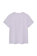 APPLIQUE LOGO PATCH TOP IN CHARCOAL GREY image 13
