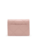 PUFF QUILT WALLET IN PINK image 2