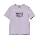 W CLASSIC LOGO TEE IN LIGHT PURPLE