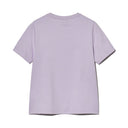 W CLASSIC LOGO TEE IN LIGHT PURPLE