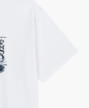 STAMP CLASSIC LOGO TEE IN WHITE image 9