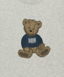 DOODLE BEAR SWEATSHIRT IN OATMEAL image 15