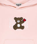 KIDS BEAR CLASSIC LOGO HOODIE IN PINK image 9