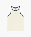 W SLEEVELESS LAYERED LONG SLEEVE TEE IN IVORY image 9