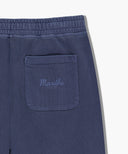 GARMENT DYED SWEAT PANTS IN NAVY image 11
