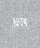 W RIBBON CLASSIC LOGO SLEEVELESS IN HEATHER GREY image 9