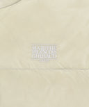 CLASSIC LOGO DOWN JACKET IN LIGHT BEIGE image 9