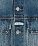 DENIM TRUCKER JACKET IN BLUE image 9