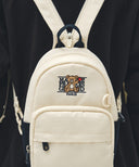 KIDS BEAR CLASSIC LOGO 2WAY SLING BAG IN IVORY image 9